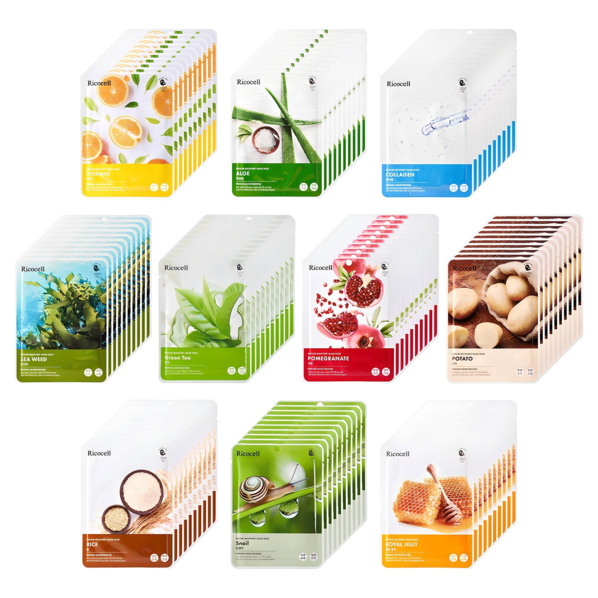 리코셀 네이처리커버리 마스크팩