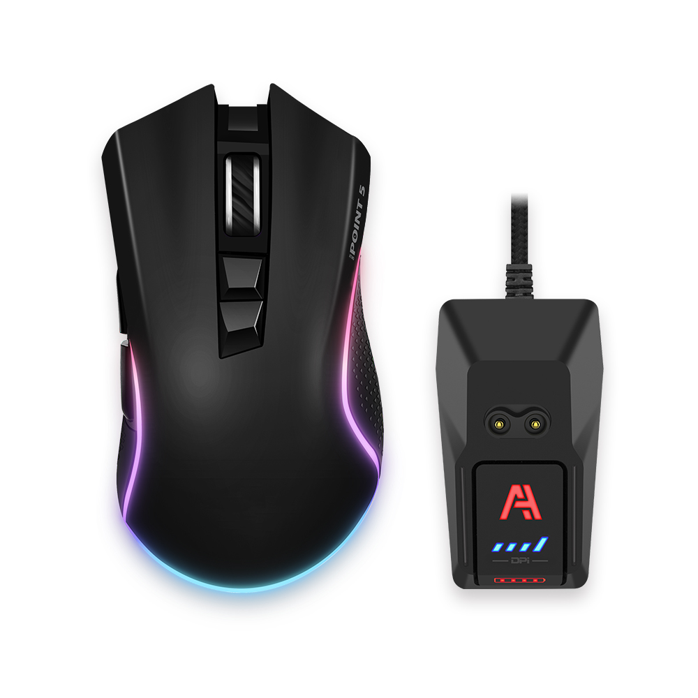 에이투 포인트5 게이밍 충전형 사무용 RGB 마우스