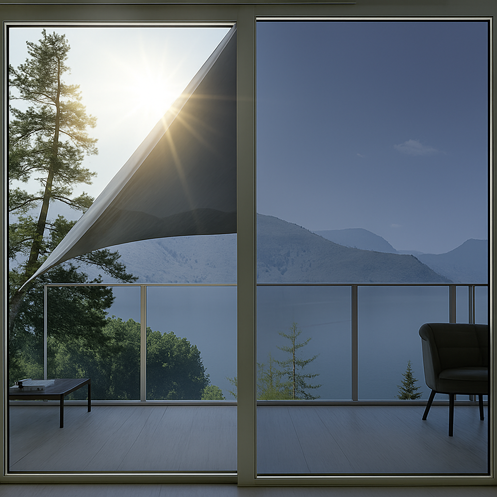 머스트킵 주간 사생활보호 무점착 단열 창문 필름