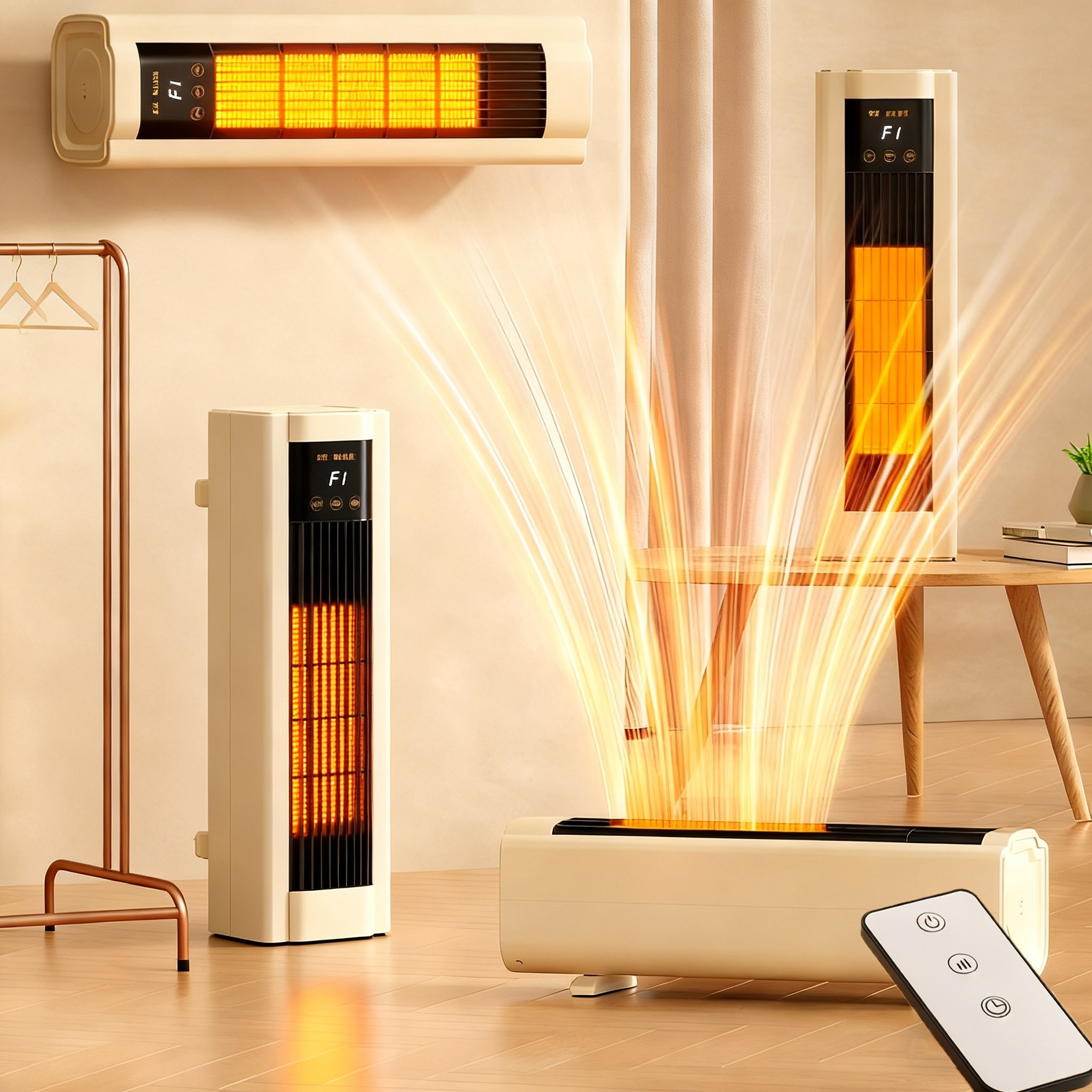 RichMagic PTC 가정용 순간 발열 리모컨 히터