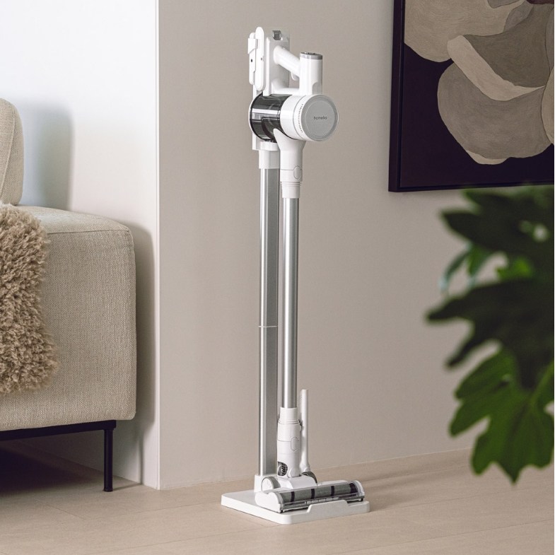 최신형 차이슨 무선 청소기 BLDC 흡입력 좋은 진공청소기 + 다양한 구성품, 단일상품, 화이트