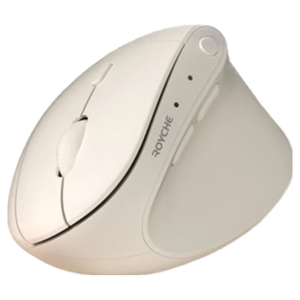 로이체 휴대용 인체공학 저소음 블루투스 미니 버티컬 무선 마우스 RX-650V