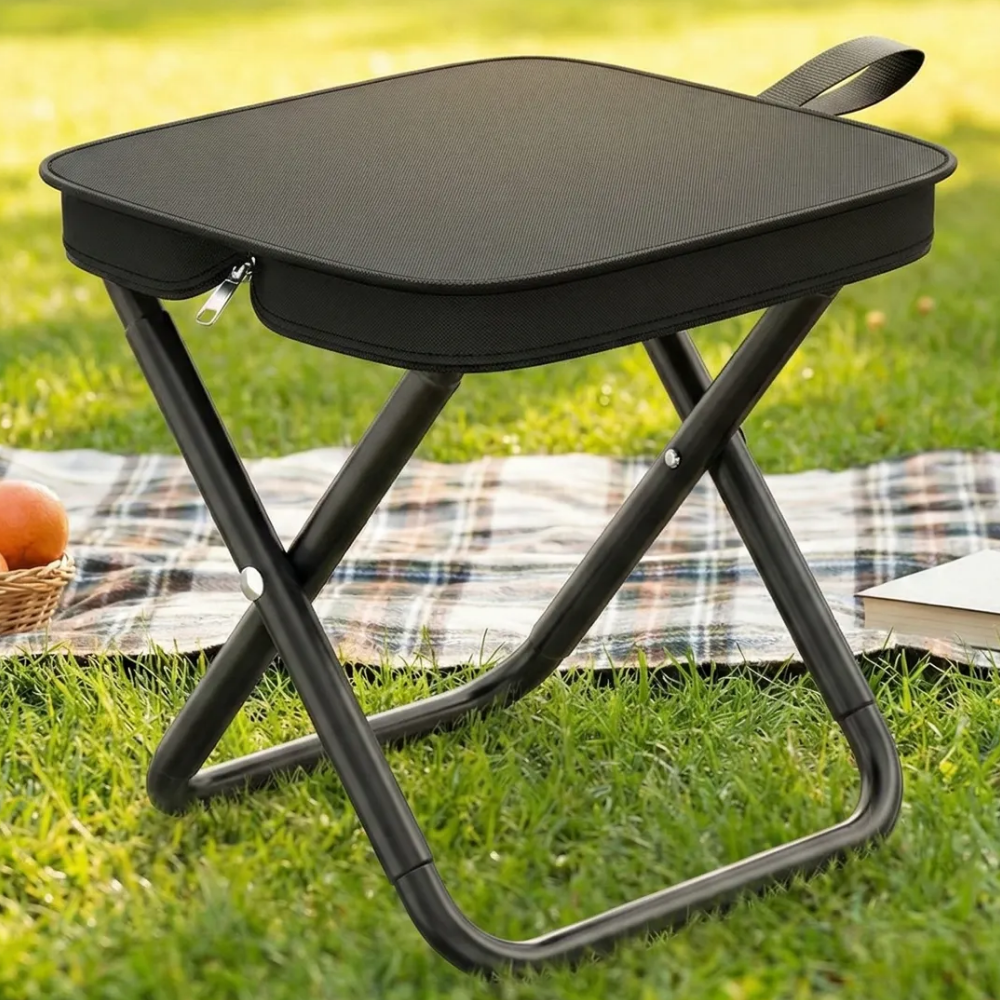 위즈쇼퍼 초경량 폴딩 탄소강 야외 캠핑 의자