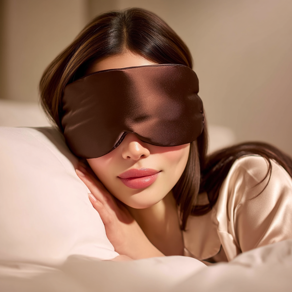 설록 프리미엄 3D 수면안대 100% 멀버리 실크 19모메 풀블랙아웃