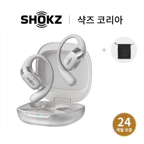 샥즈 신제품 쿠팡단독세트 샥즈 오픈핏 2+ OpenFit 2+ T921 블루투스 무선 이어폰, T921-그레이GY