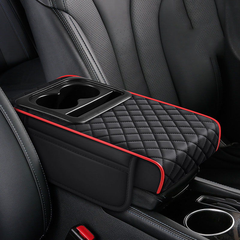 Ez2mk 편리한 차량용 컵홀더 수납 콘솔 팔걸이쿠션 MS-1730