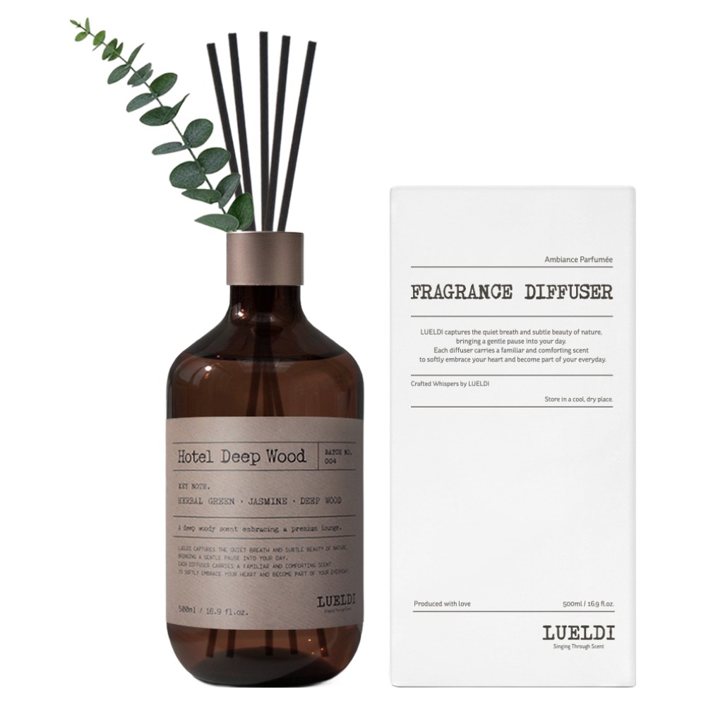 루엘디 프리미엄 대용량 디퓨저 + 데코 스틱 세트