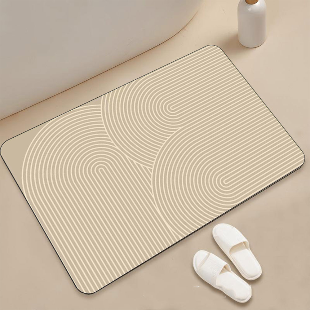 아필코 빨아쓰는 욕실 주방 논슬립 소프트 규조토 발매트, F