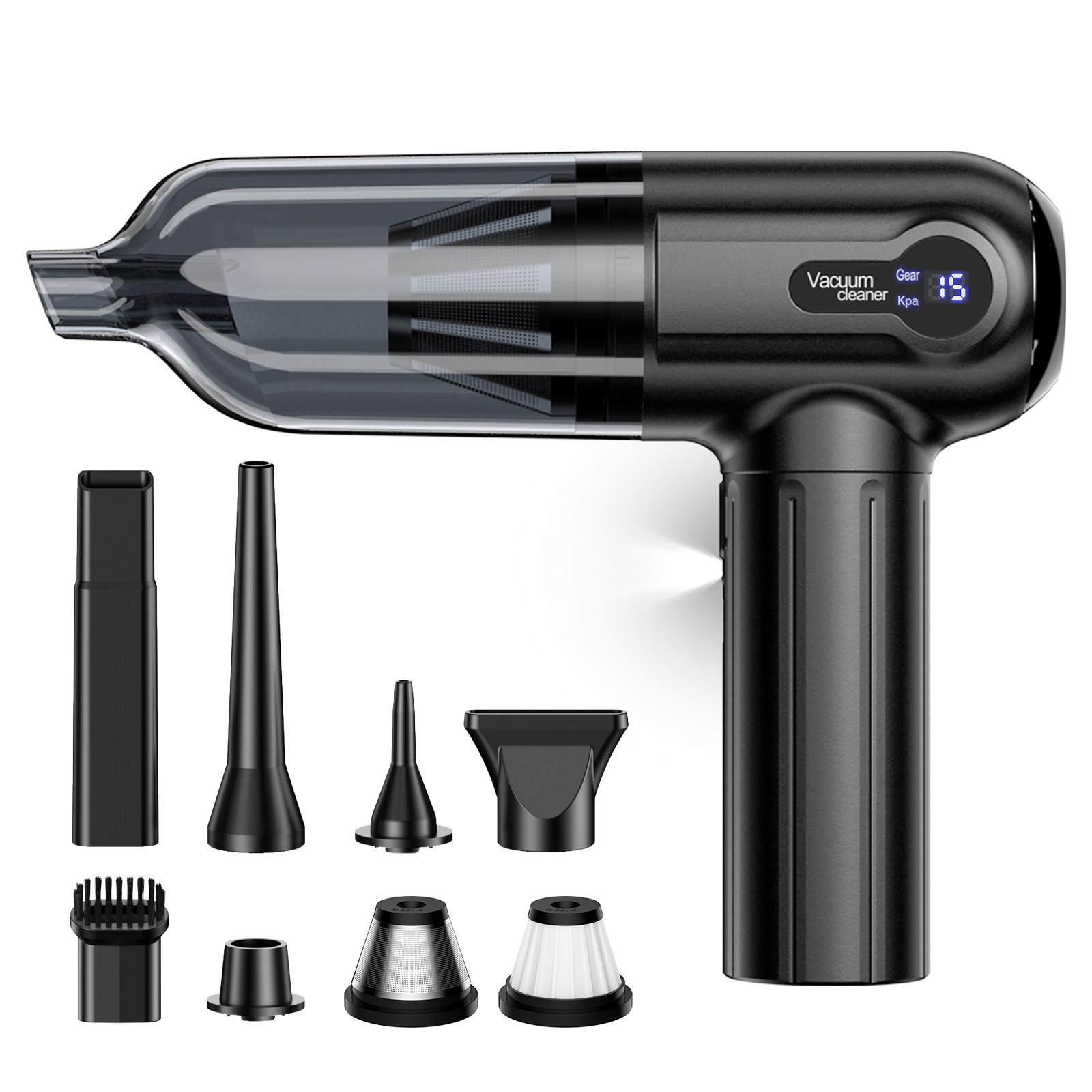 SUNGOD 차량용 무선 청소기 에어건