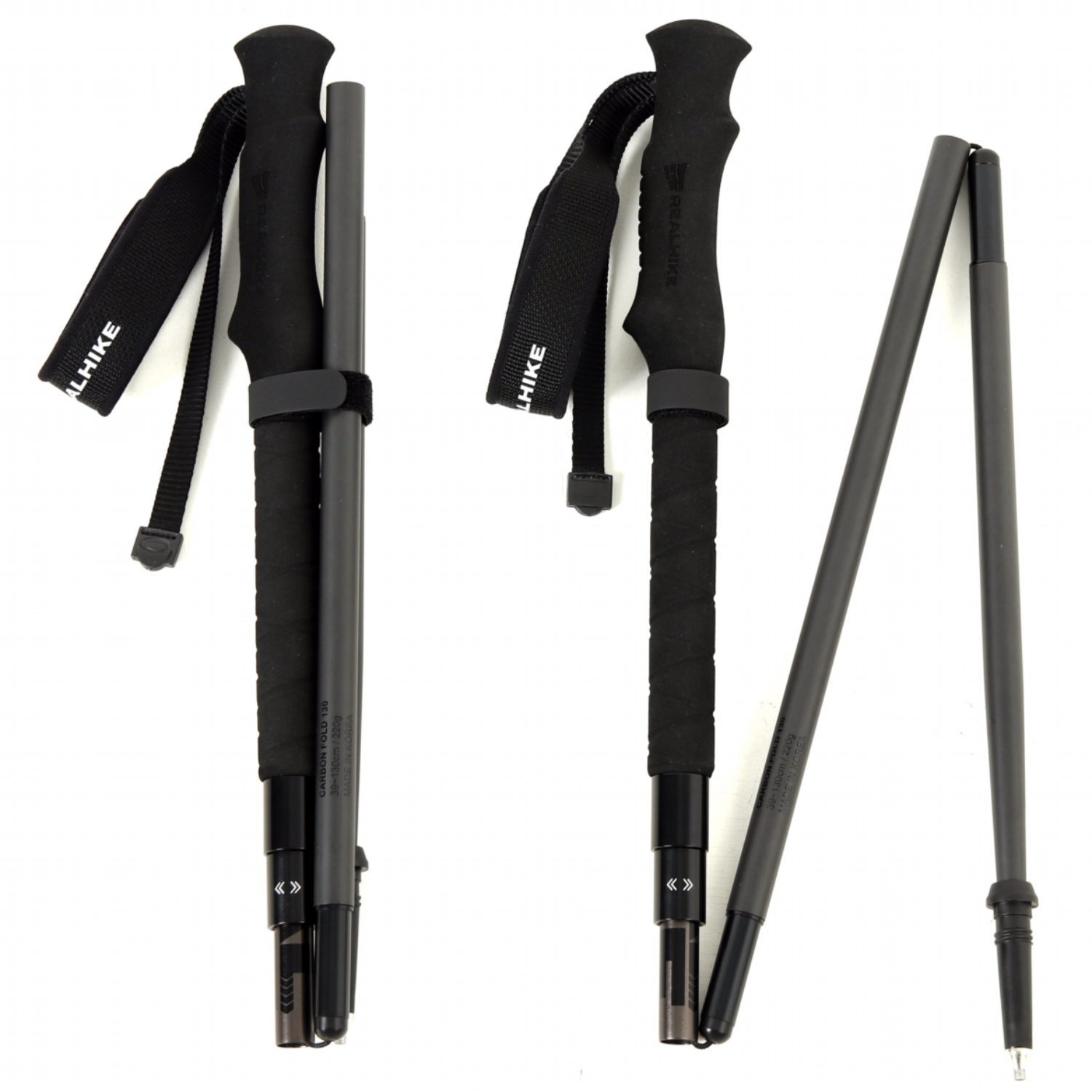 리얼하이크 카본폴드 등산스틱