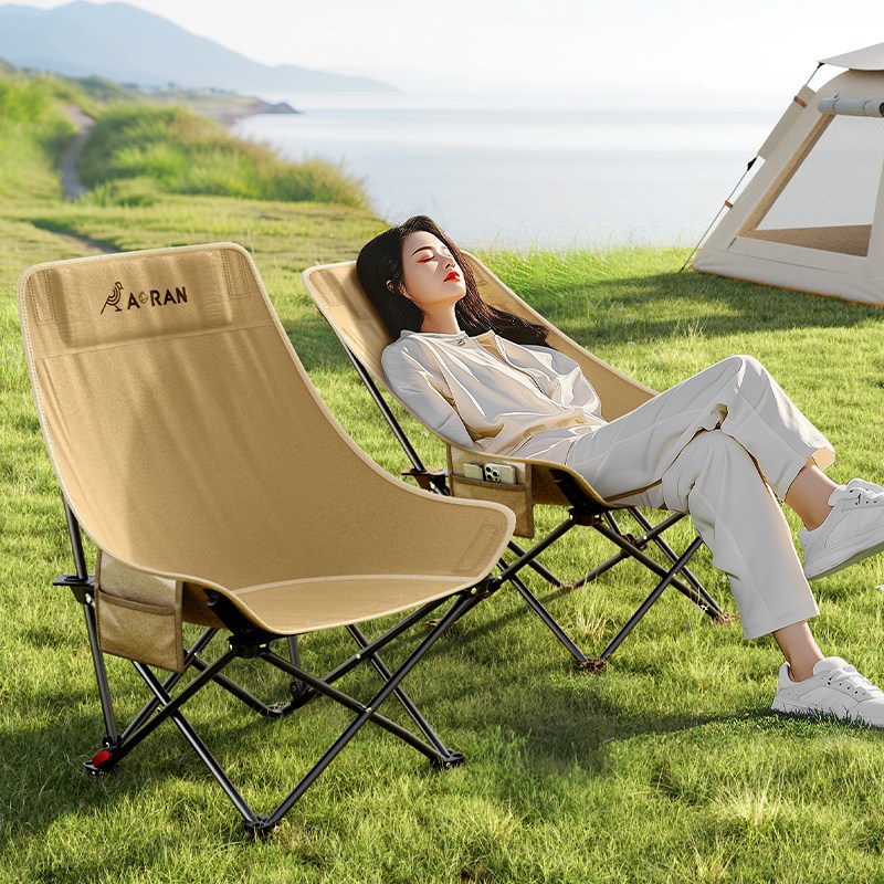 AORAN 각도조절 경량 접이식 캠핑 의자 세트
