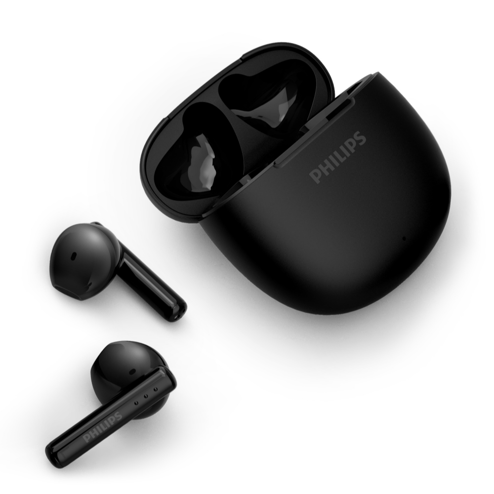 필립스 ENC 노이즈캔슬링 무선 블루투스 이어폰 (블랙)