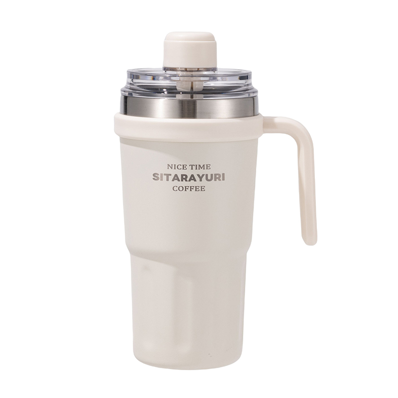 콜콜러브 이중진공 텀블러 손잡이 보온 보냉병 휴대용 커피컵 대용량 차량용 빨대텀블러