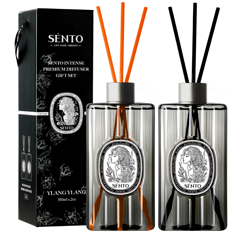 센토 인텐스 프리미엄 대용량 디퓨저 550ml, 일랑일랑, 550ml, 2개