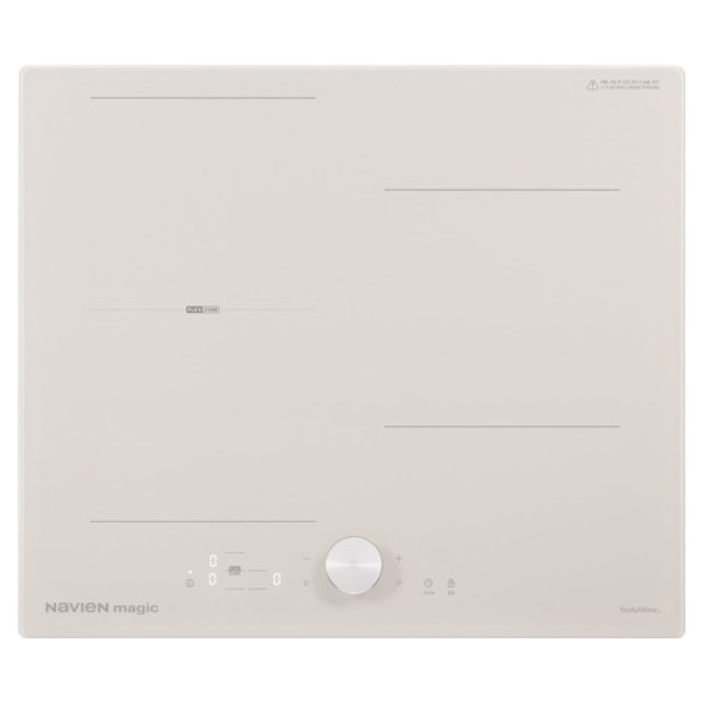 나비엔매직 전기레인지 인덕션 3구 베이지, ERI-5053AF, 빌트인