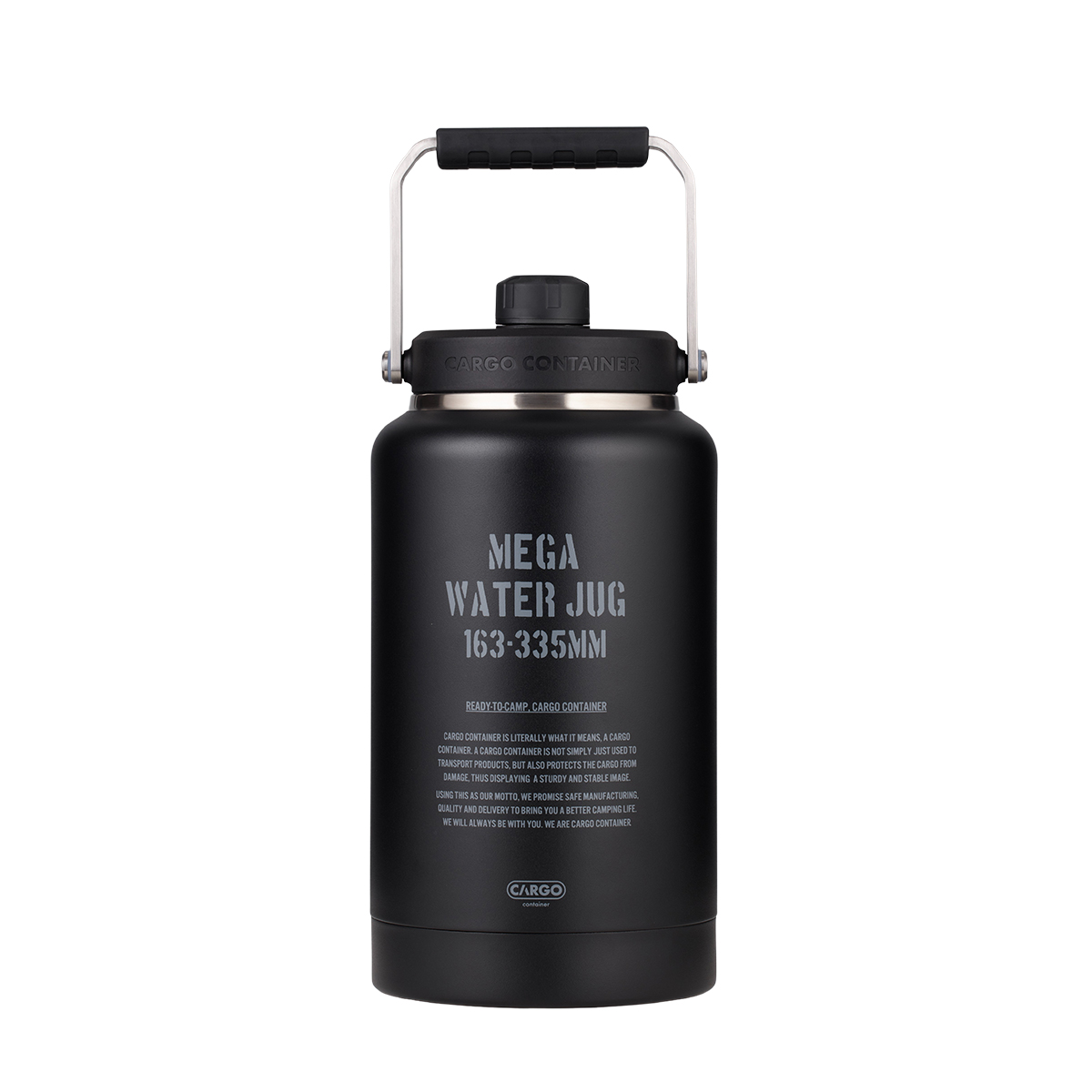 카고컨테이너 3.8L 대용량 캠핑 워터 저그 휴대용 물통 보냉 보온 물통