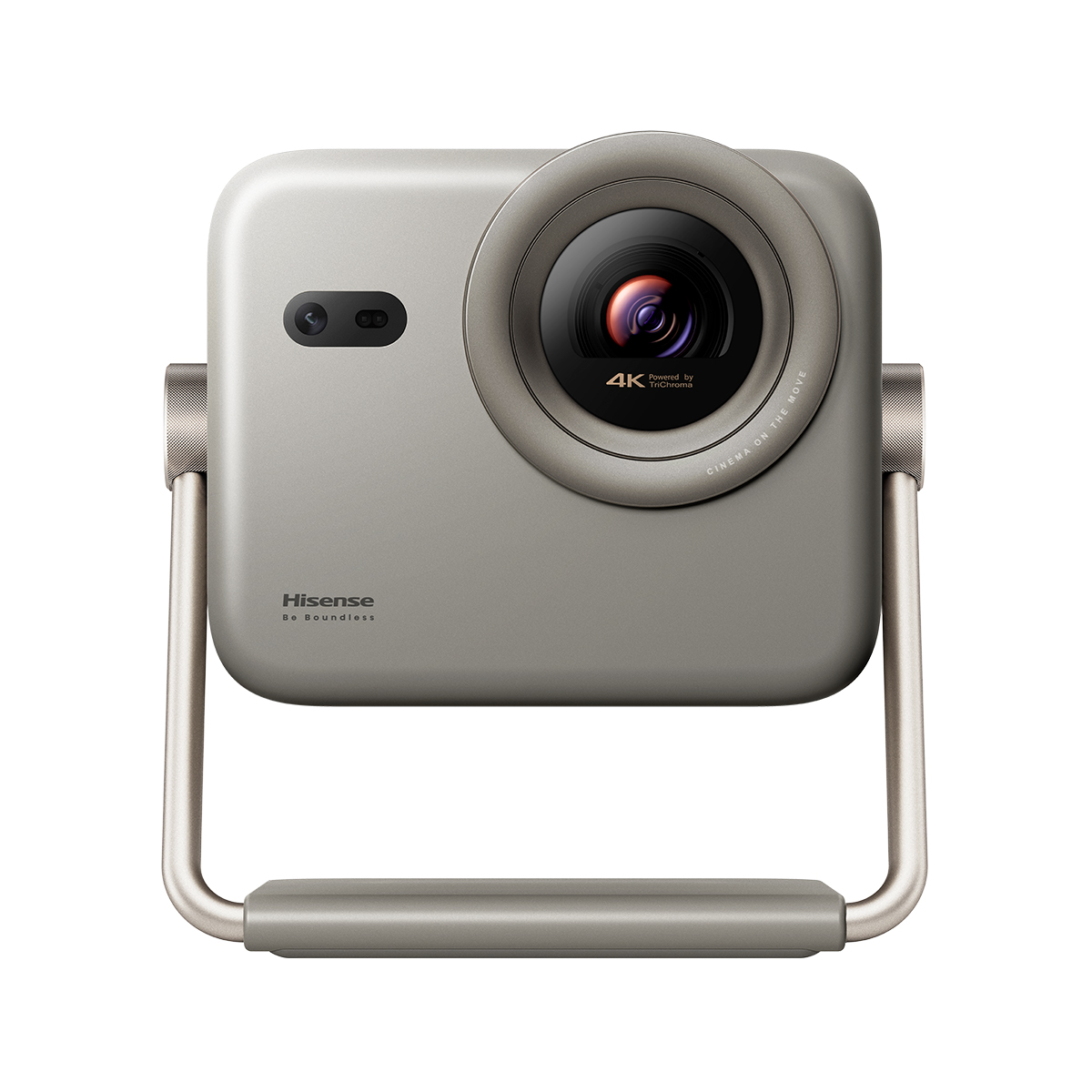 Hisense 하이센스 4K 트리플 컬러 레이저 스마트 미니 프로젝터 실버, M2 PRO