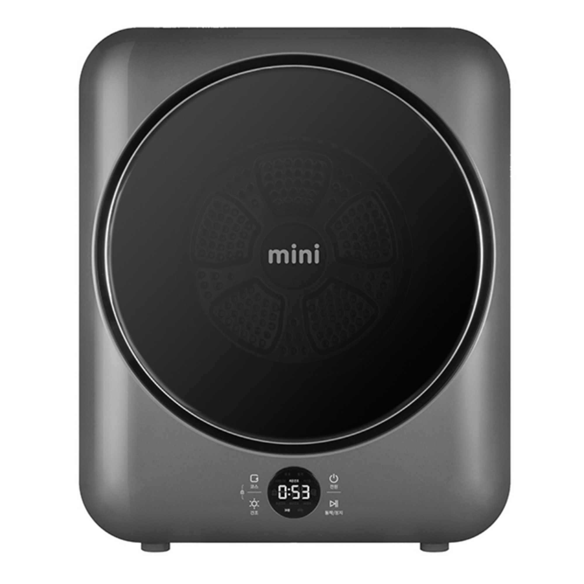 위니아 3kg mini 의류건조기 BWR03SGDV(A) UV살균 아기옷 1인가구 자취 미니 소형 건조기, 딥실버, BWR03SGDV(A)