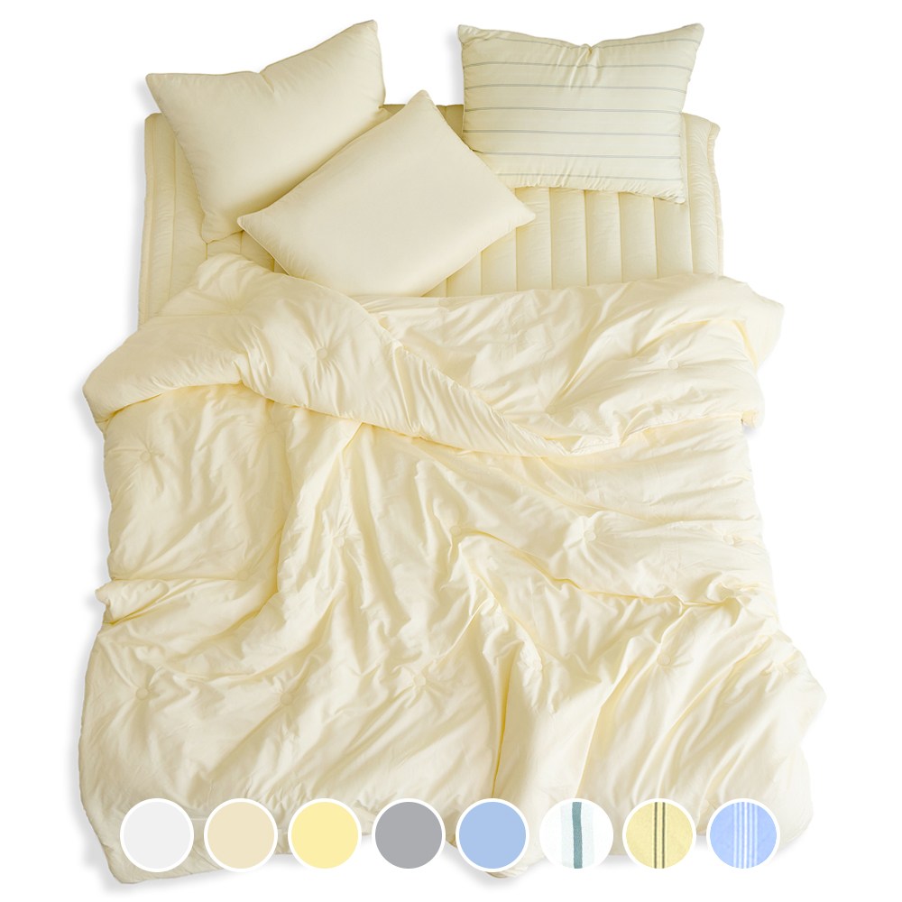 [독일 피부과학인증] Aller-X 더마 알러지케어 먼지없는 차렵 이불 간절기 가을 사계절 침구 세트