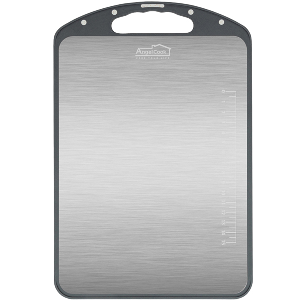 엔젤쿡 다용도 양면 스텐도마, 혼합색상, 1개