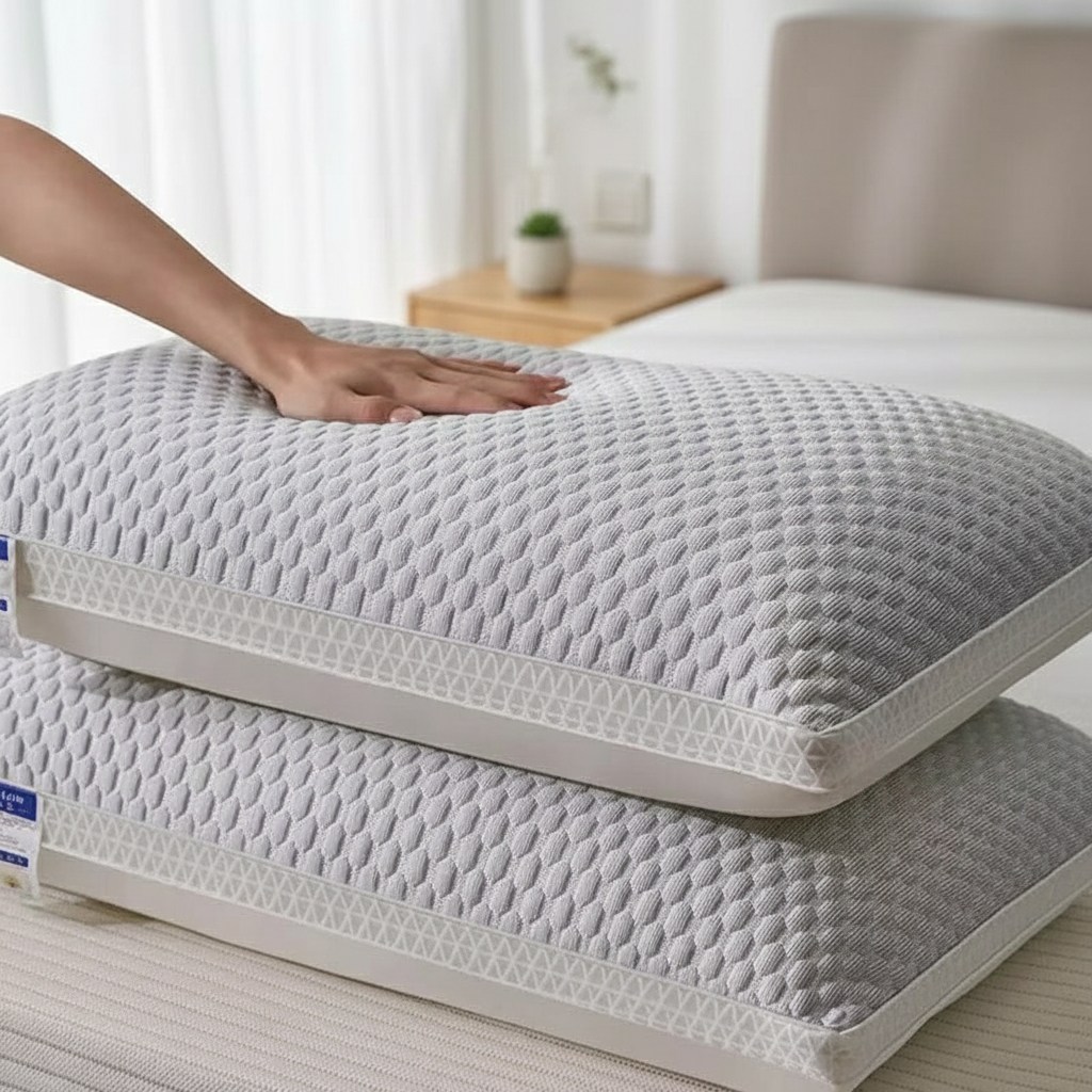 하루꿈 프리미엄 3D 파이버 베개솜 가정용 통풍 베개 구름 수면용 지퍼형 베개